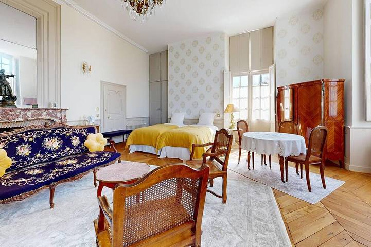 Château pour 15 personnes, avec sauna ainsi que jacuzzi et jardin dans la Sarthe - 3