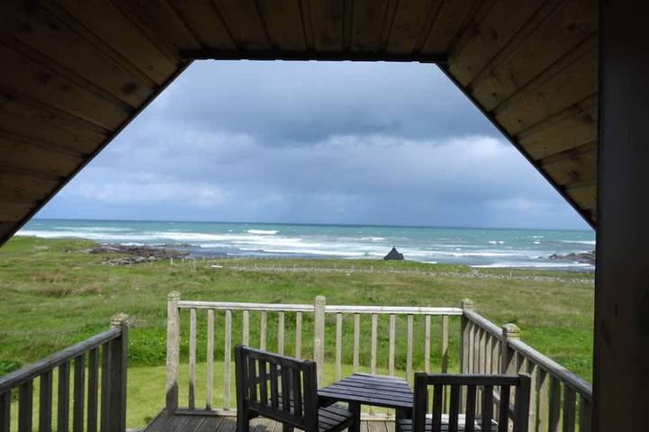 Glamping for 2 people, with Terrace in Lewis and Harris