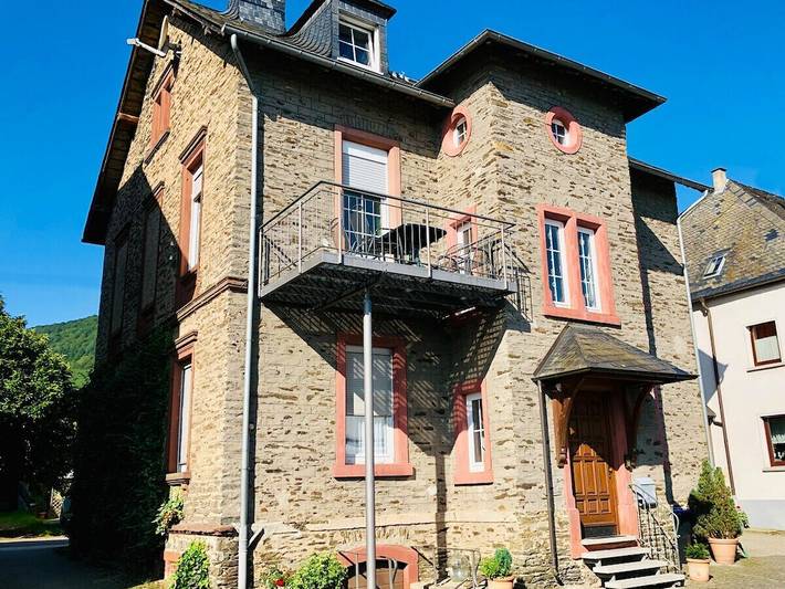 Ferienhaus für 5 Personen, mit Ausblick und Balkon, mit Haustier