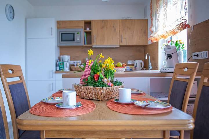 Ferienwohnung für 5 Personen, mit Garten in Burtenbach
