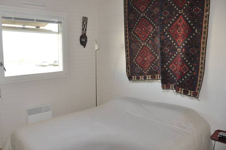 Schöne und komfortable Chalet Traditional Blick auf das Meer in Plage des Chalets, Gruissan