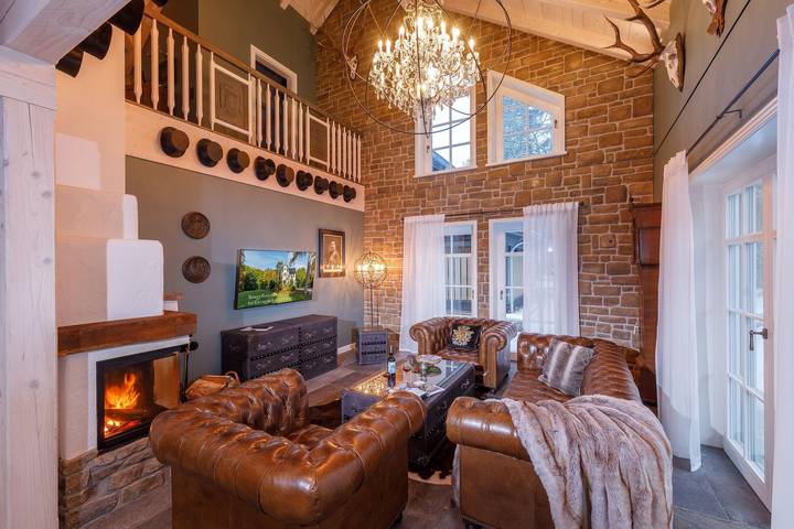 Ferienhaus für 8 Personen, mit Terrasse und Sauna sowie Garten in Ilsenburg