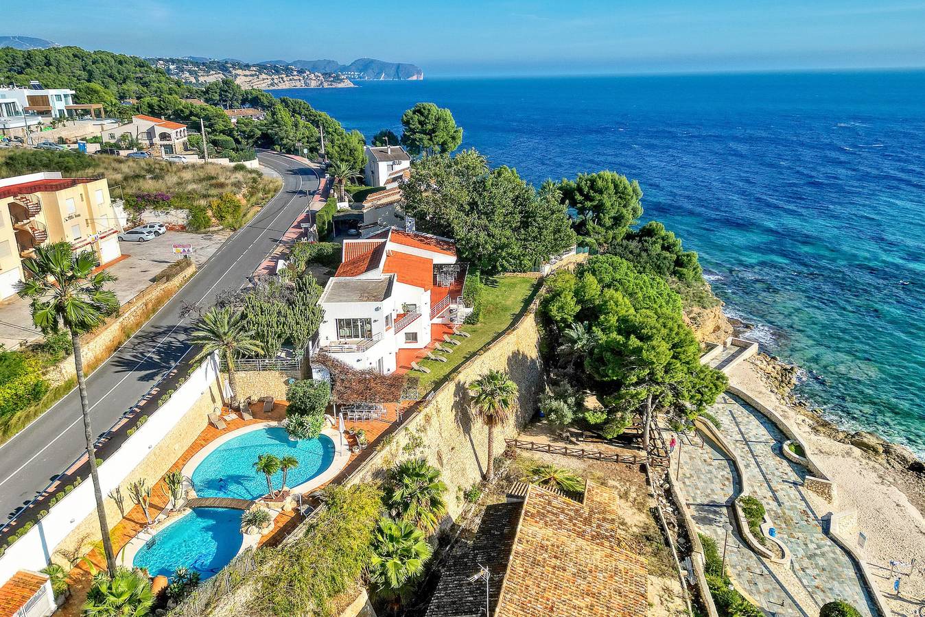 Ferienhaus für 10 Personen in La Fustera, Benissa