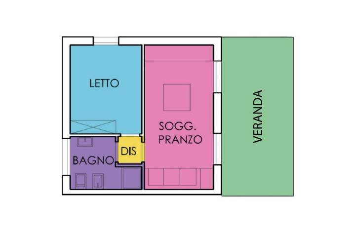 Bungalow für 4 Personen, mit Pool und Garten, mit Haustier in Emilia-Romagna - 2