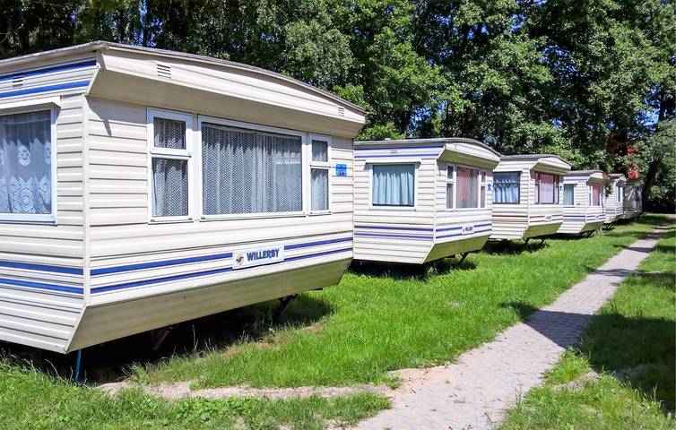 Ferienhaus für 4 Personen, mit Terrasse in Granica Łazy