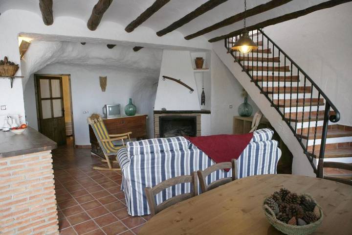 Casa rural para 4 personas, con terraza en Galera 