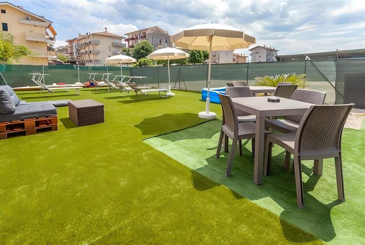 Gîte pour 4 personnes, avec Balcon et Jardin à Rimini - 2