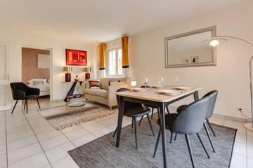 Gîte pour 4 personnes, avec terrasse à Annecy-le-Vieux