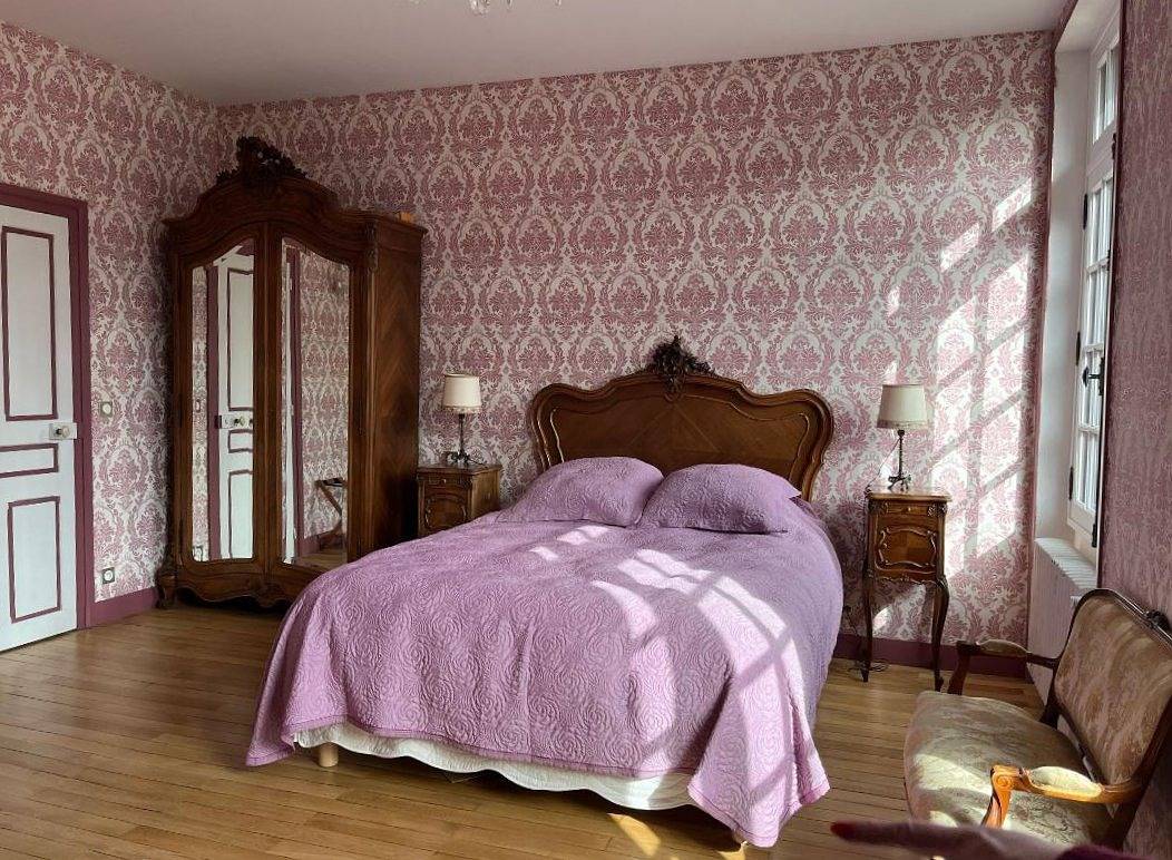 Chambres d'hôtes au Castel Saint Laurent - Chambre rose in Langeais, Vallée de la Loire