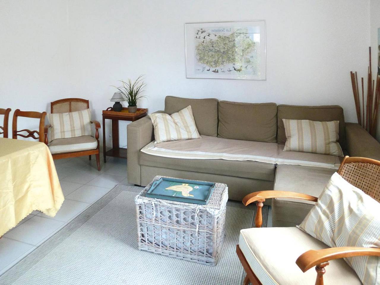 Apartamento entero, Piso junto a la playa con patio soleado in Cayeux-sur-Mer, Región de Abbeville