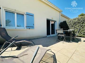 Gîte pour 6 personnes, avec terrasse dans Marennes-Plage