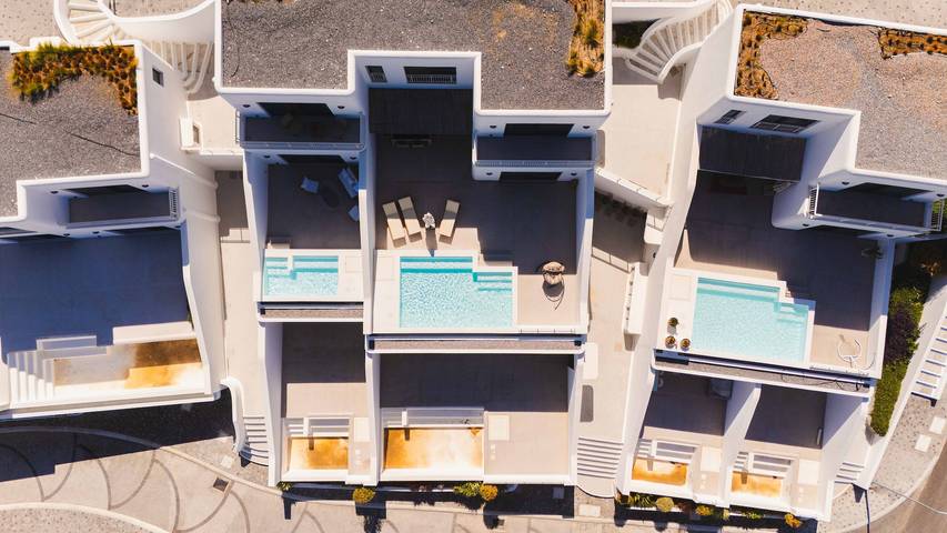 Location de vacances pour 4 personnes, avec vue sur l’océan ainsi que balcon/terrasse et vue à Chypre - 2