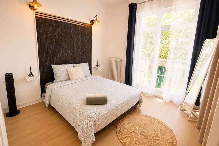 Apartamento entero, Cozy, light-filled apartment – Sleeps 6 – Near the subway in Montrouge, Altos del Sena