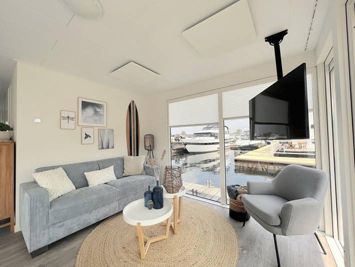 Hausboot für 4 Personen, mit Terrasse, mit Haustier in den Niederlande - 2