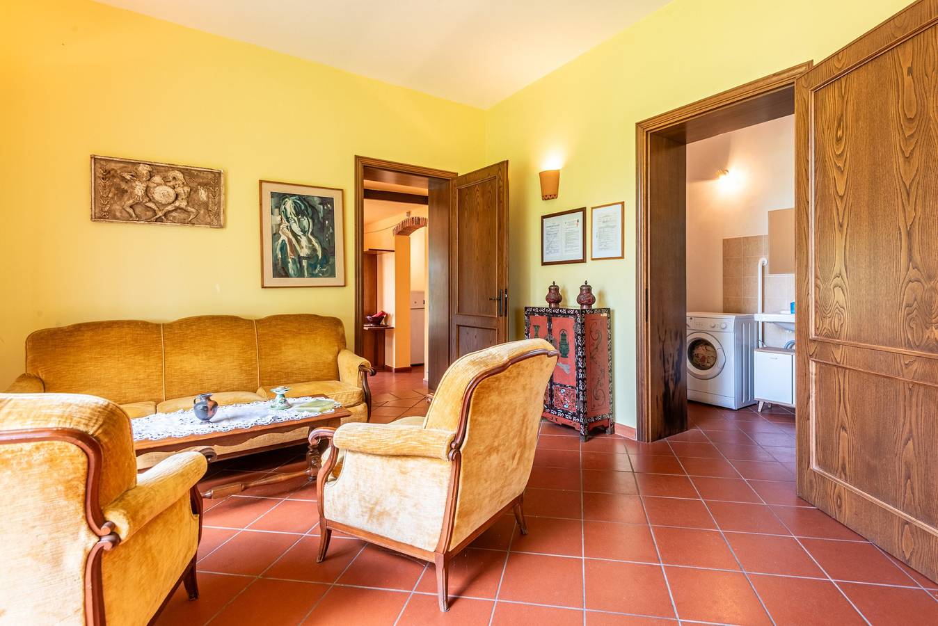 Agriturismo "Le Volpaie - Appartamento Maria" con giardino privato, idromassaggio e Wi-Fi in San Gimignano, Chianti