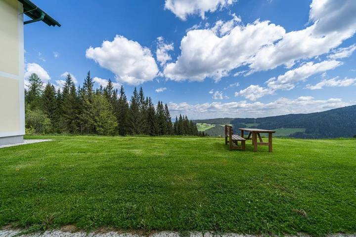 Ferienwohnung für 37 Personen, mit Ausblick und Sauna sowie Garten, kinderfreundlich in Weststeiermark