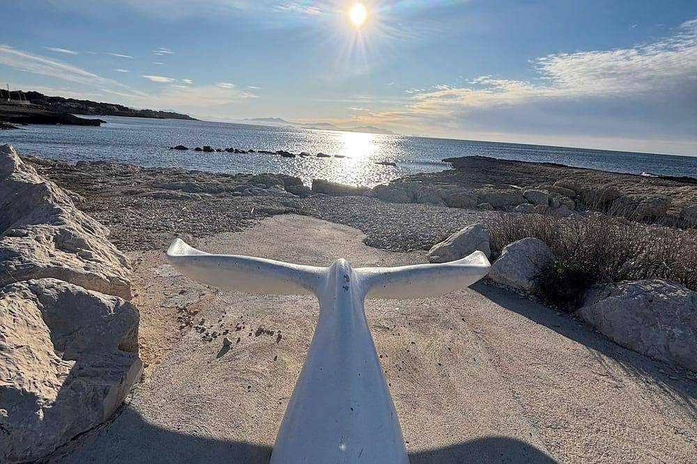 Upmarket 3 bedroom villa with garden and Jacuzzi close to the sea in Sausset-les-Pins, Istres region