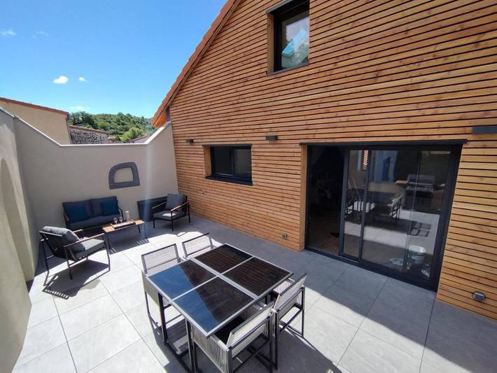 Gîte pour 6 personnes, avec terrasse dans Le Crest - 2