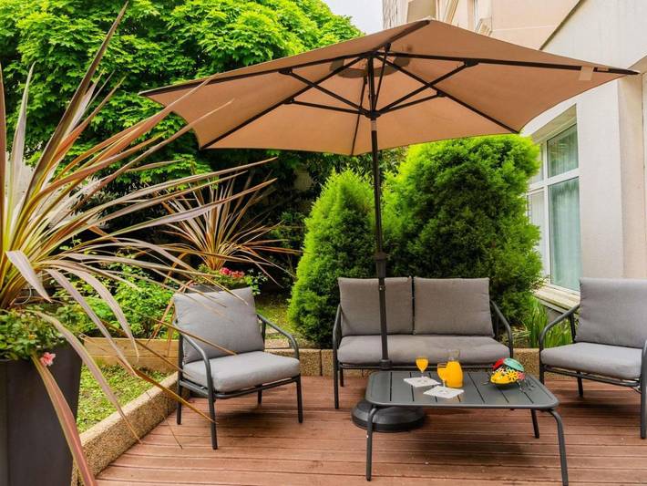 Hôtel pour 3 personnes, avec Terrasse et Jardin