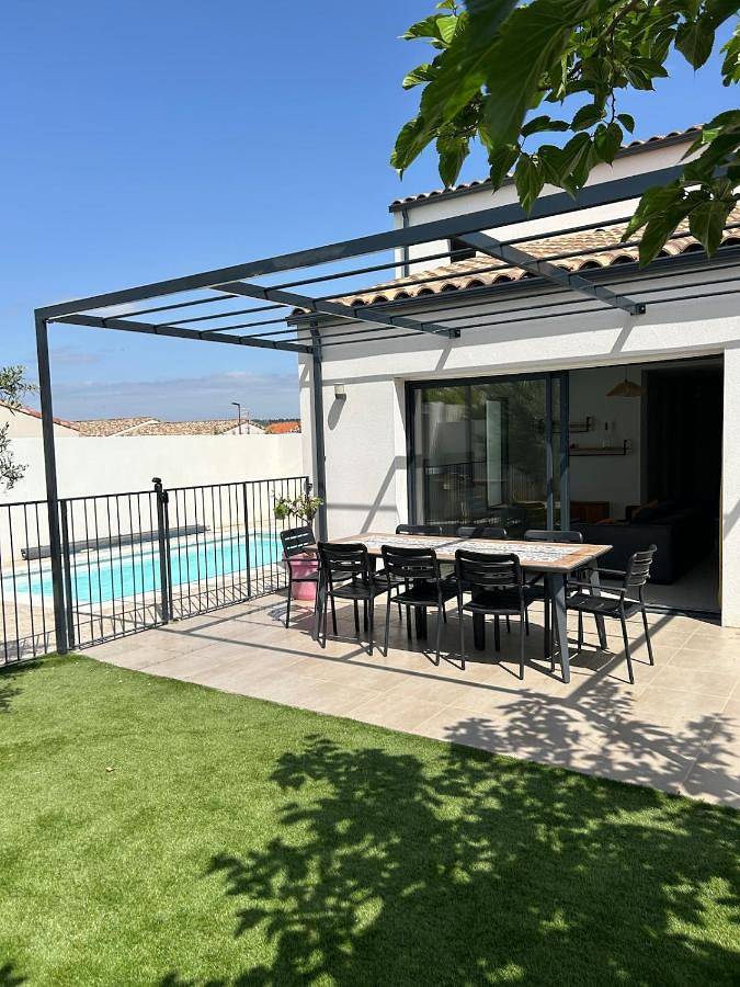 Location de vacances pour 6 personnes, avec piscine et jardin à Nissan-lez-Enserune - 3
