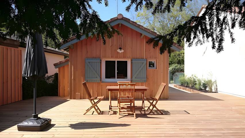Maison de vacances pour 2 personnes, avec Jardin