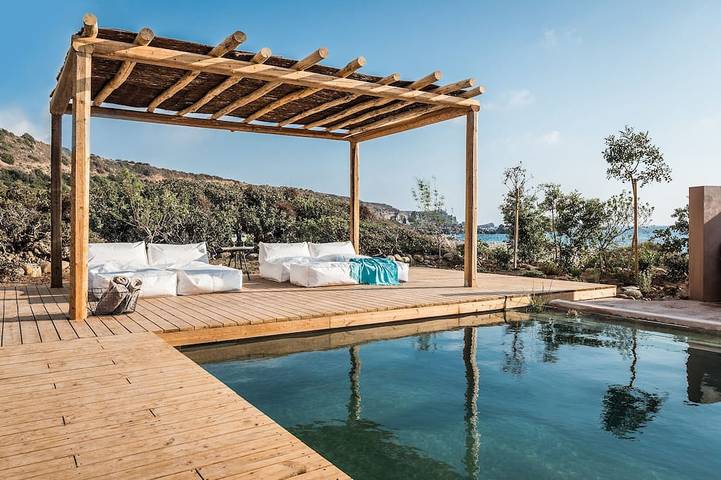 Strandhaus für 2 Personen, mit Garten, mit Haustier auf Kreta