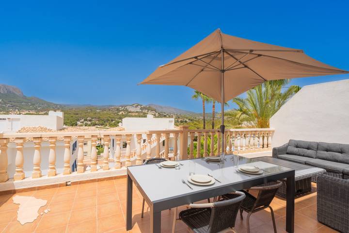 Ferienhaus für 4 Personen, mit Balkon und Terrasse sowie Kinderpool in Calpe - 4