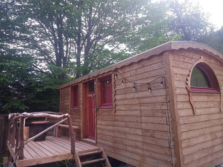 Gîte pour 2 personnes, avec jardin ainsi que vue et terrasse à Habère-Poche - 3