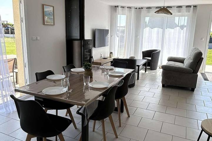 Gîte pour 6 personnes, animaux acceptés à Guilmécourt