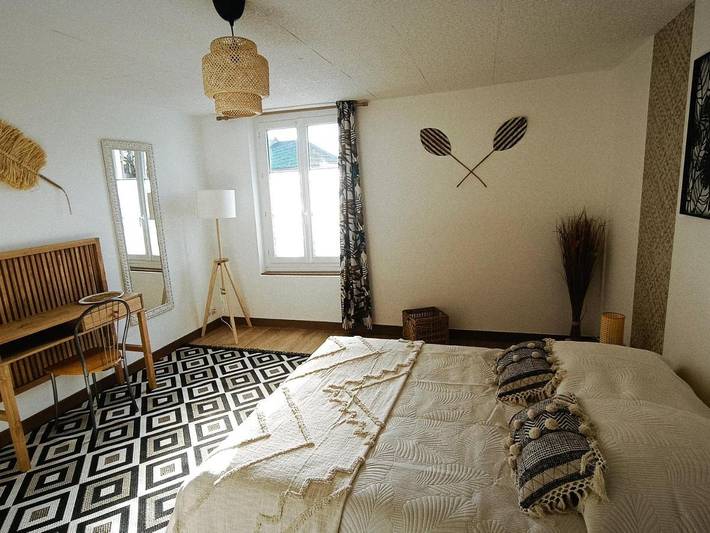 Appartement de vacances pour 4 personnes, avec jardin, animaux acceptés