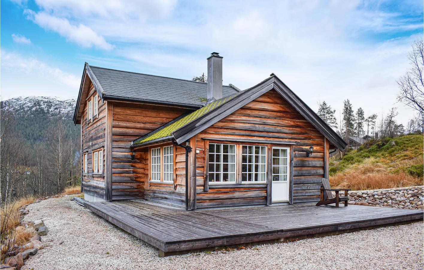 Feriehus for 12 personer med terrasse in Voss