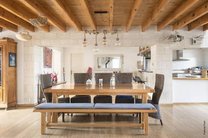 Location de vacances pour 10 personnes, avec piscine ainsi que terrasse et jardin à Saint-Étienne-de-Tulmont - 3