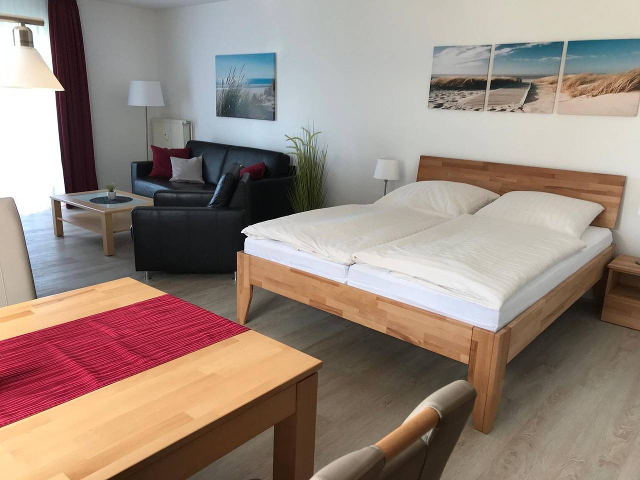Ganze Wohnung, Appartement 101 Seeseite – Direkter Meerblick, Balkon und Komfort am Strand in Wendtorfer Strand, Stein