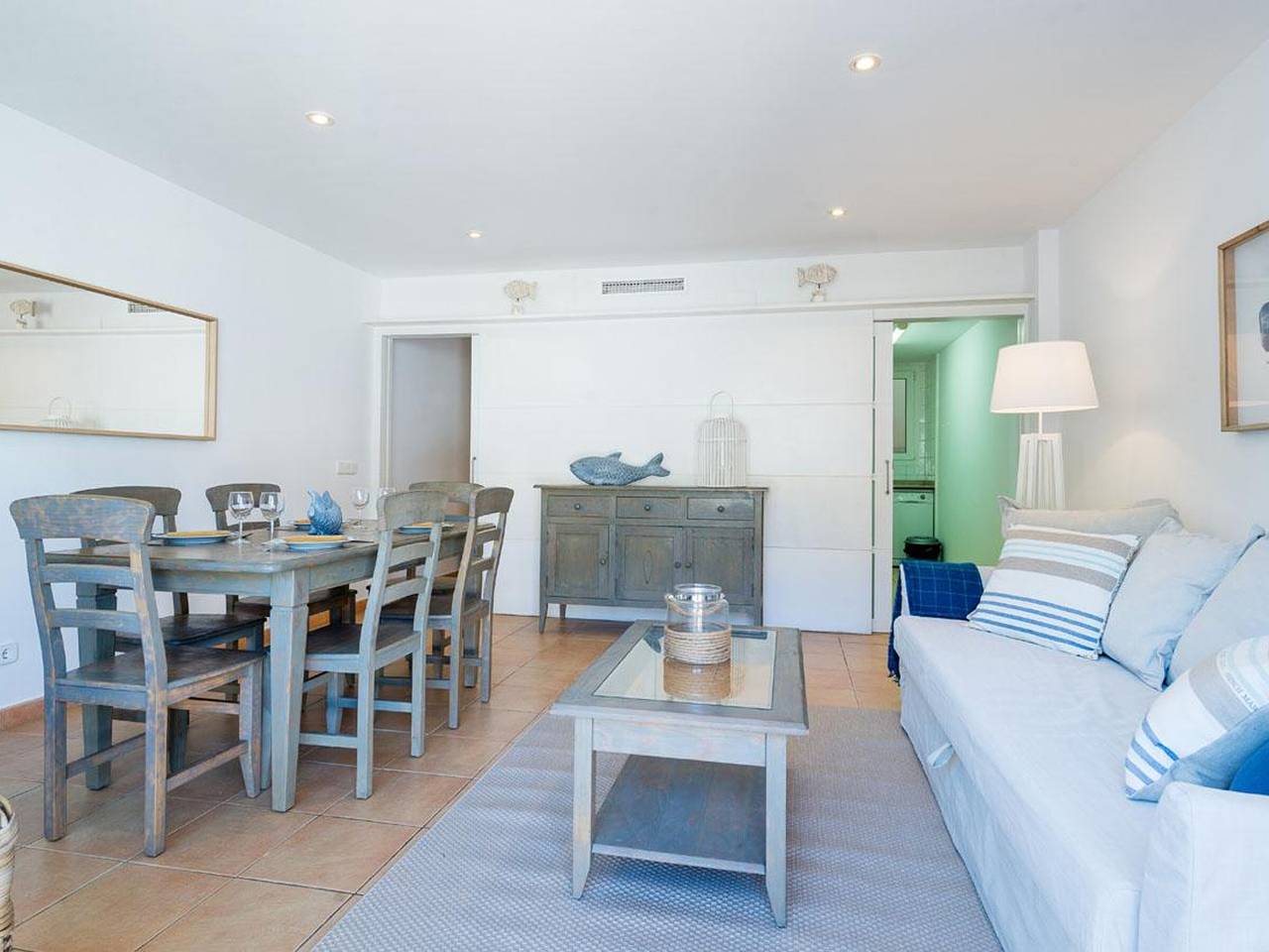 Apartamento entero, Apartamento Tamariu 30m Playa, Terraza, Aire acondicionado, Wifi in Platja de Tamariu (Palafrugell), Tamariu