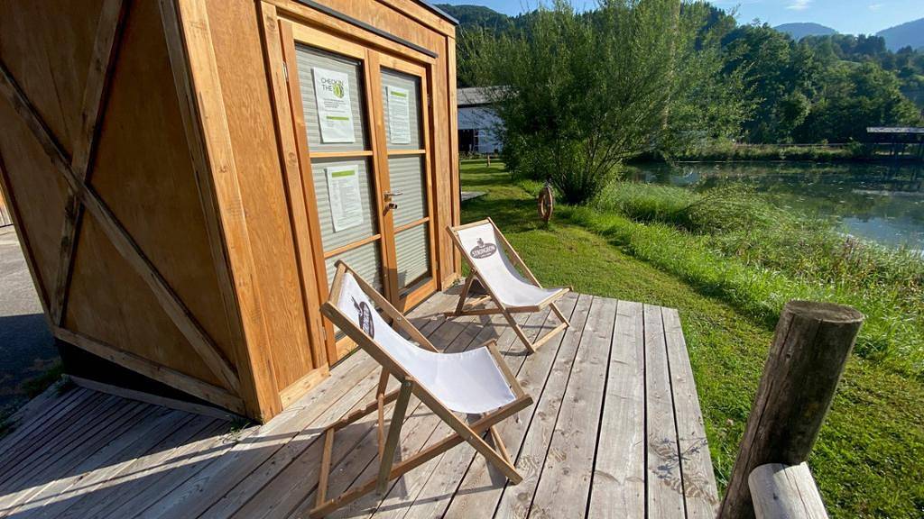 Ganze Ferienwohnung, Checkin The Box Schloss Neubruck - Schlafbox in Scheibbs, Türnitzer Alpen