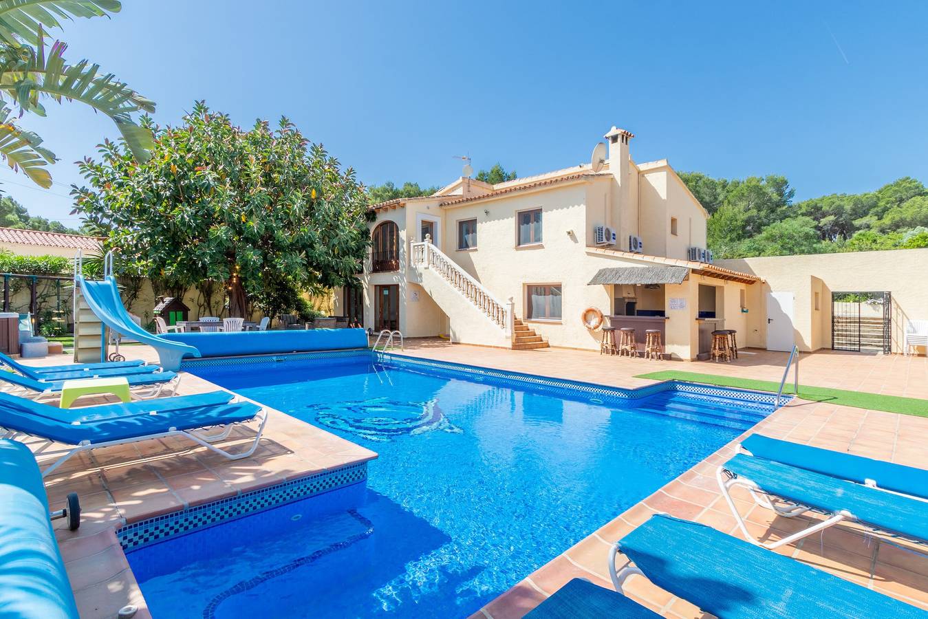 Villa "Casa Emilia" avec piscine, jardin et Wi-Fi in Teulada, Costa Blanca