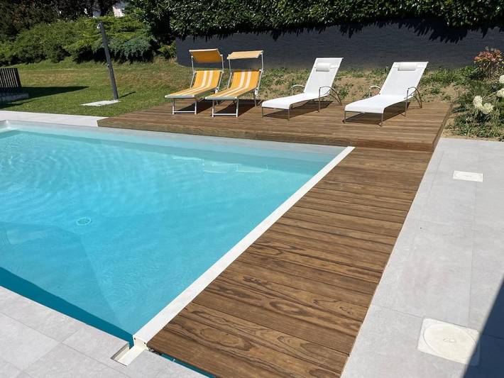 Location de vacances pour 2 personnes, avec vue et piscine ainsi que jardin et terrasse dans Lac Léman - 4