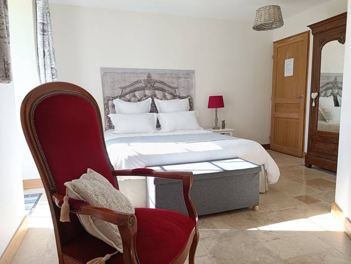 Chambre d’hôte pour 2 personnes, avec jacuzzi et jardin à Marigny-lès-Reullée