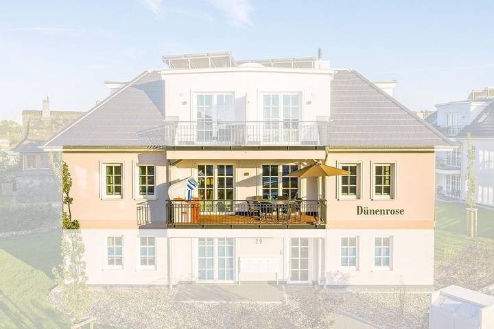 Ganze Wohnung, Haus Dünenrose We 04 "Wolkenlos" mit Meerblick und Balkon in Börgerende in Börgerende, Börgerende-Rethwisch