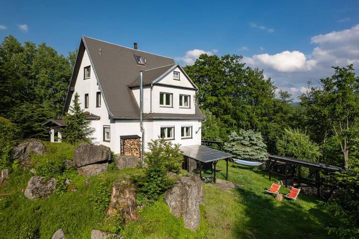 Bed & breakfast dla 4 osób, z Taras i Ogród oraz Sauna i Widok w Przesieka
