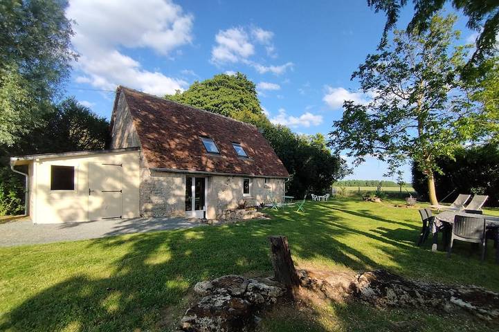 Maison de vacances pour 6 personnes, avec jardin dans Sologne