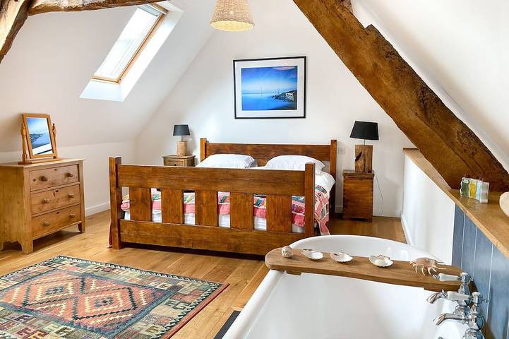 Une maison de vacances idéale pour une escapade, un luxe impeccable et rustique in Dorset