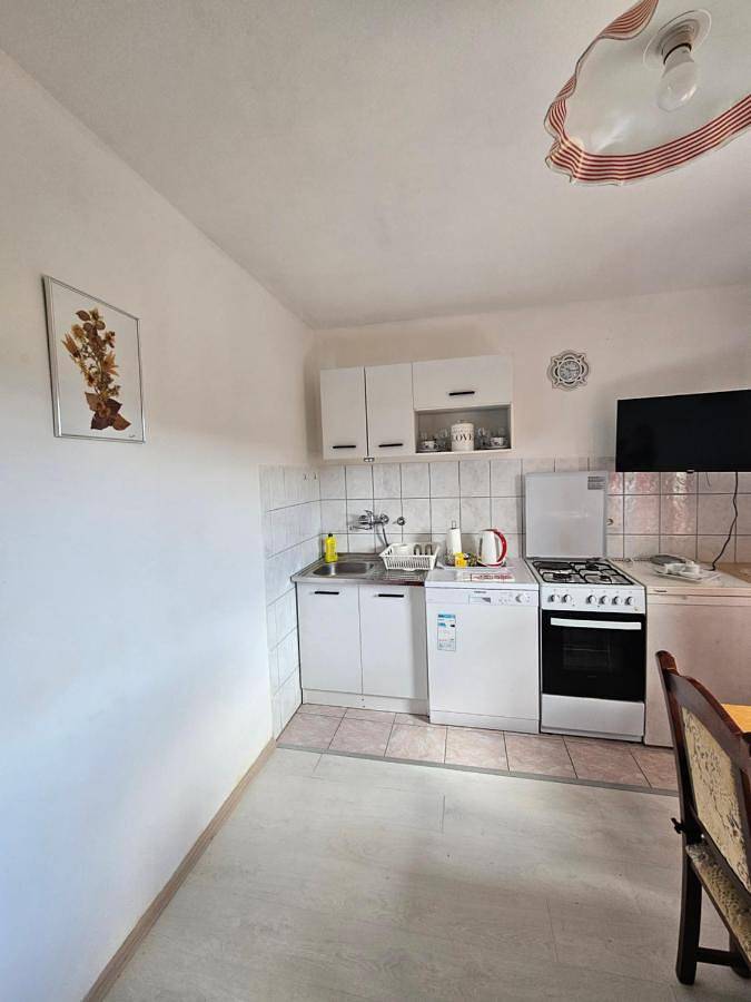 Gîte pour 4 personnes, avec jardin ainsi que vue sur le lac et vue, adapté aux familles dans Poljanak - 2