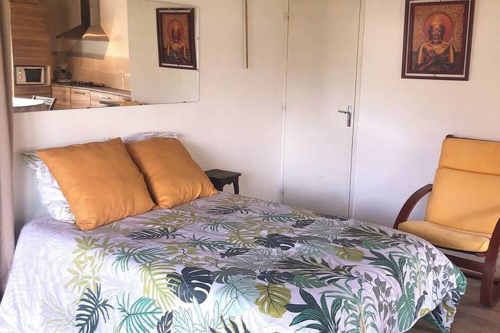 Appartement de vacances pour 4 personnes, avec jardin