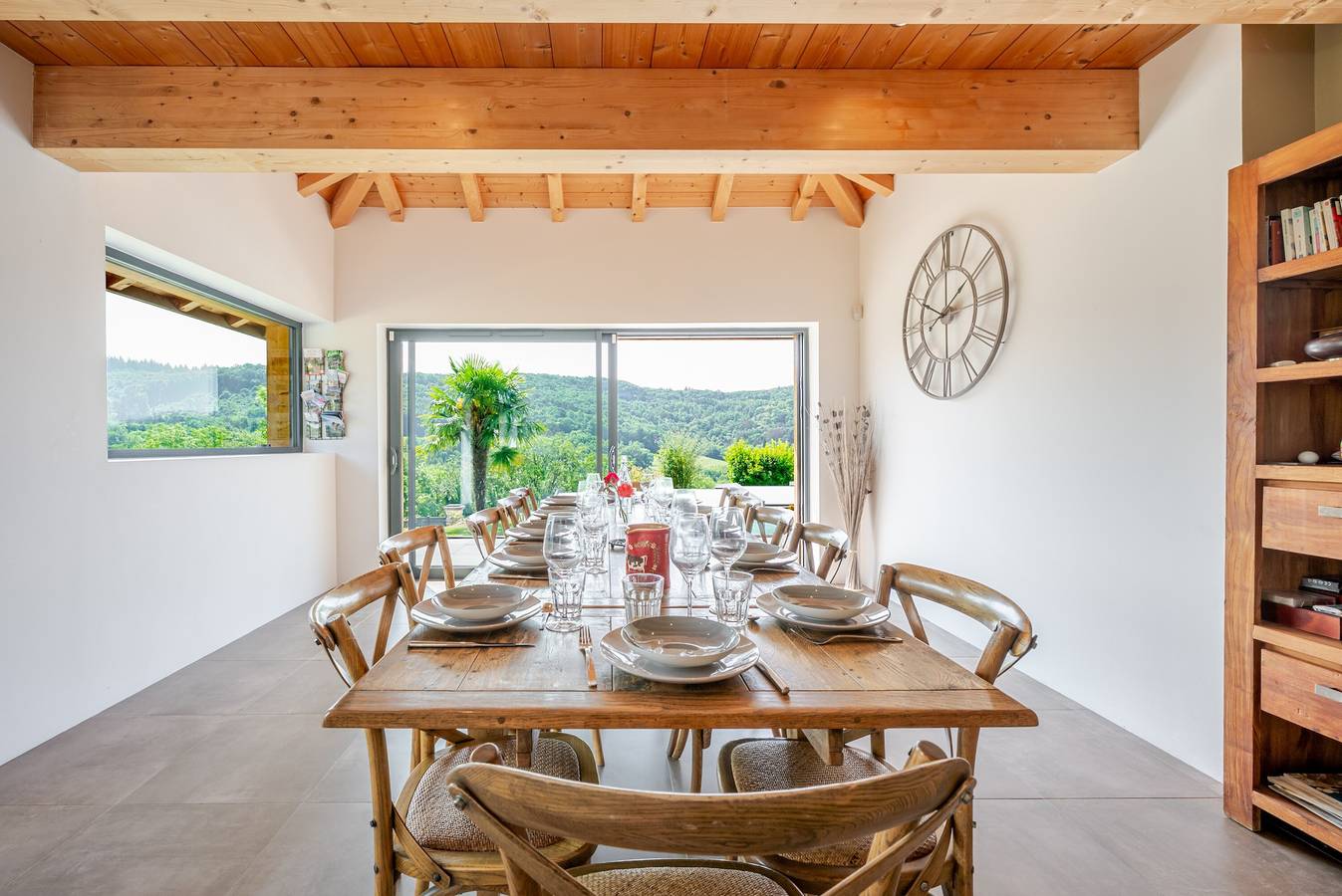 Villa 'La Quintessence' avec vue sur les montagnes, Wi-Fi et climatisation in Nonglard, Région d'Annecy