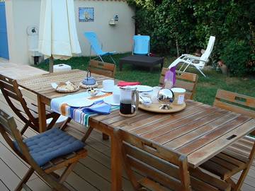 Chambre d’hôte pour 2 personnes, avec jardin en Charente-Maritime