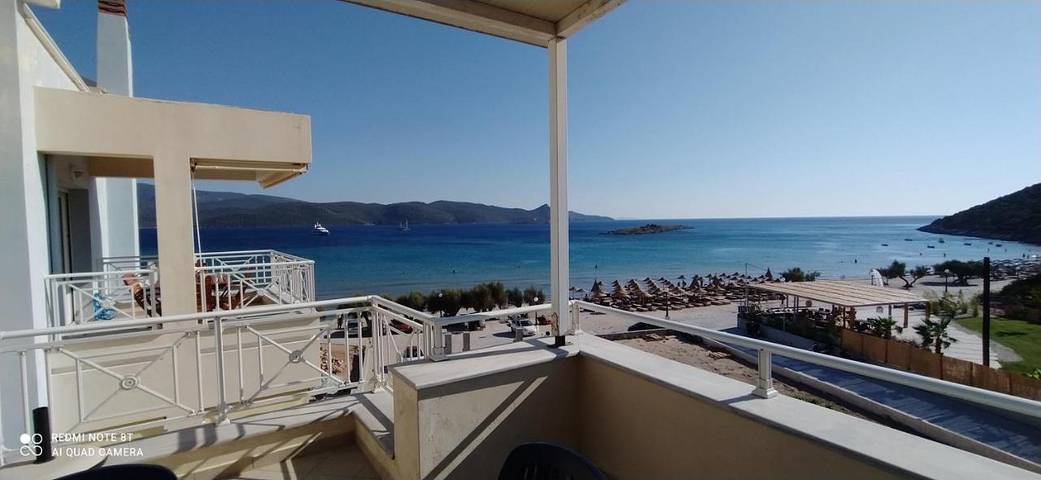 Vakantieappartement voor 4 personen, met tuin en uitzicht in Samos