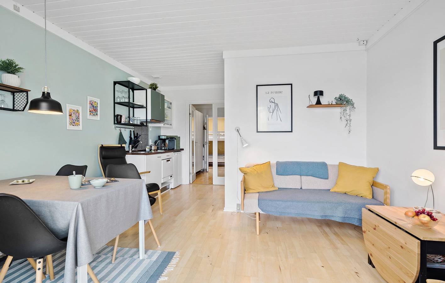 Ganze Ferienwohnung, Ferienwohnung für 4 Personen mit Pool in Aakirkeby, Bornholm