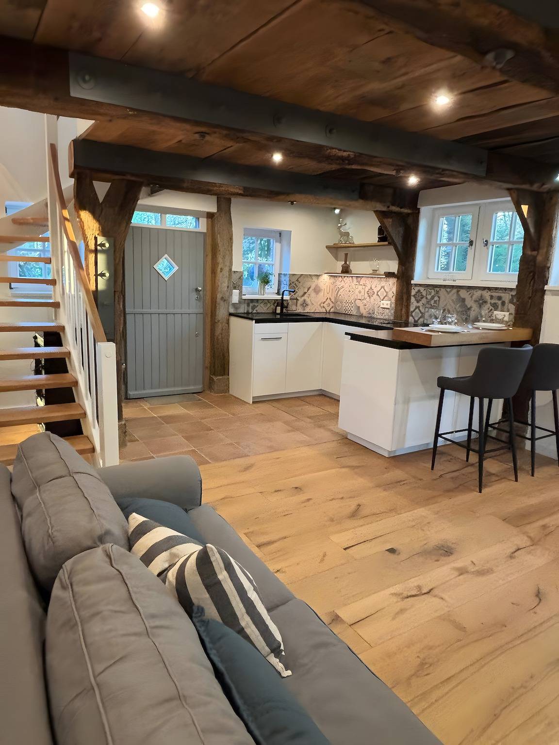 Ferienhaus - Altes Bauernhaus im Grünen - mit privater Terrasse in Bawinkel, Emsland