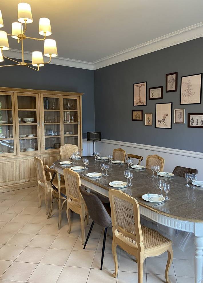 Gîte pour 12 personnes, avec jacuzzi ainsi que terrasse et jardin dans la Sarthe - 2